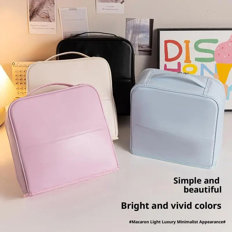 Upright Waterproof Cosmetic Organiser with Mirror