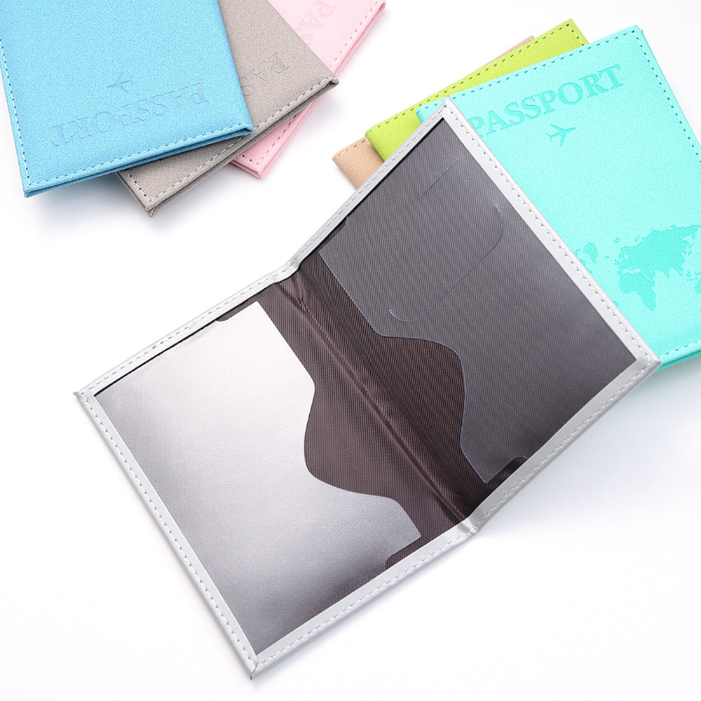 Passport Book Holder for Men & Women – Travel Wallet & Cover Case