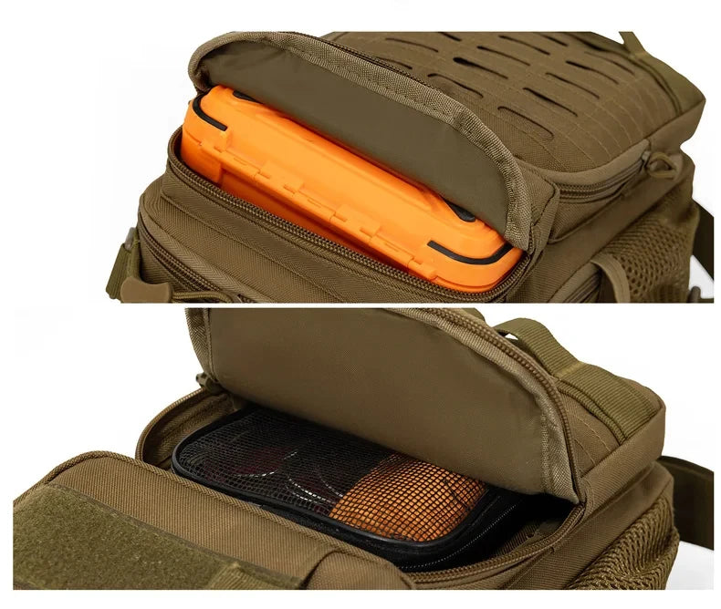 Northbound Tactical Chest Bag — MOLLE Crossbody Pack for Travel & Outdoors