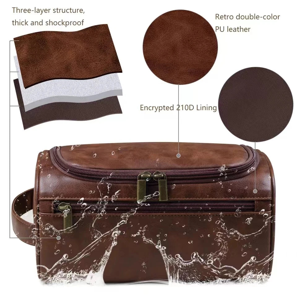 Hanging Water-Resistant Travel Wash Bag