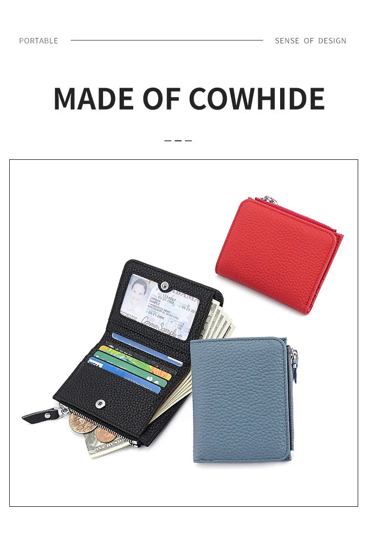 Women's RFID Leather Bifold Wallet