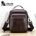Genuine Leather Crossbody Messenger Bag – Luxury Satchel