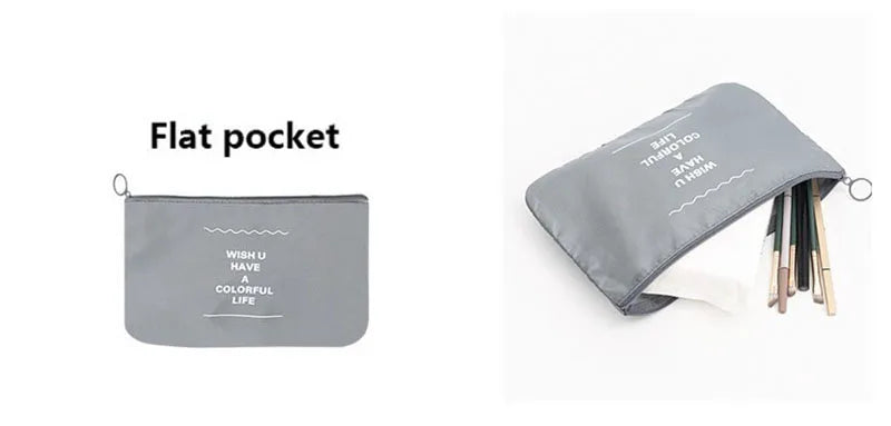 Travel Storage Bags Set – Clothes, Toiletries & Shoes Packing Organisers