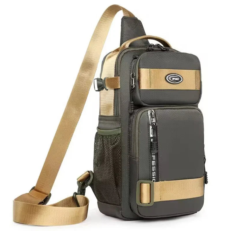 Lightweight Crossbody Sling Bag — Large Capacity Casual Shoulder Bag