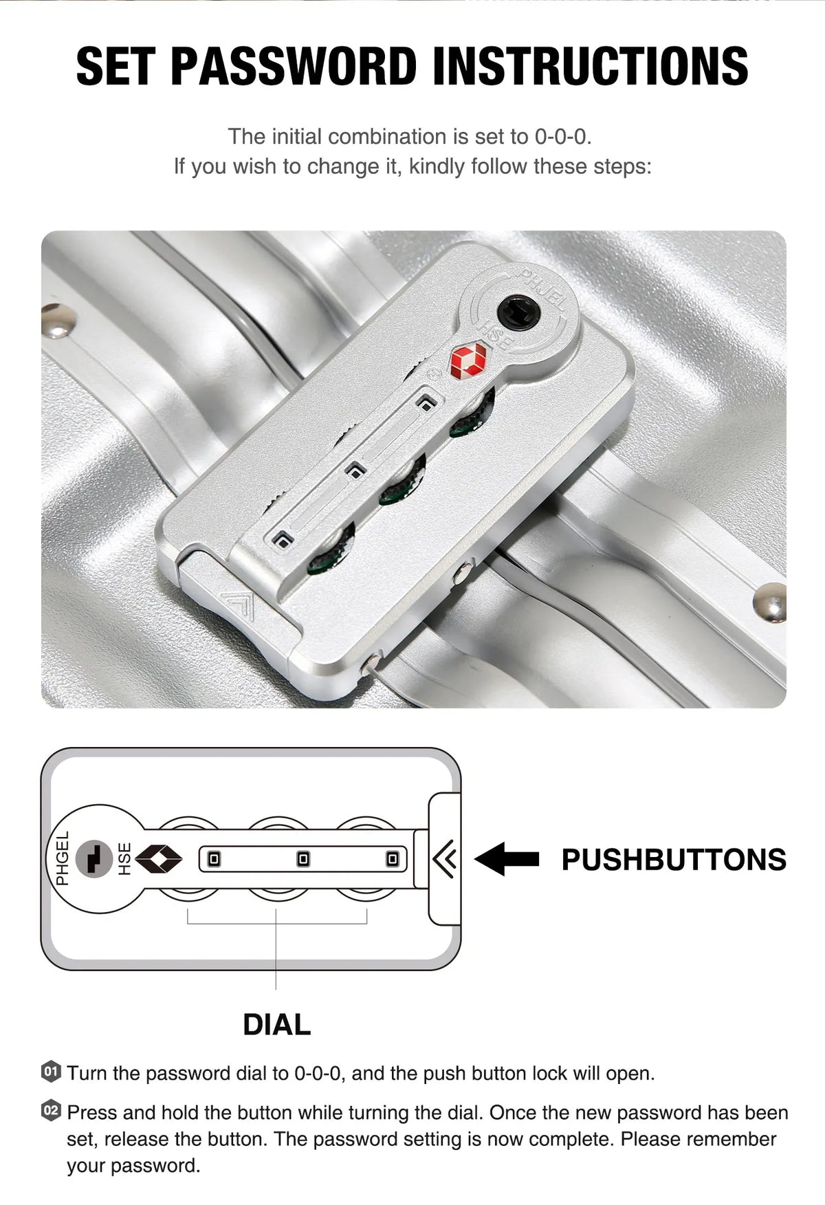 Northbound Hard Shell Suitcase — Lightweight Aluminium Frame Travel Case