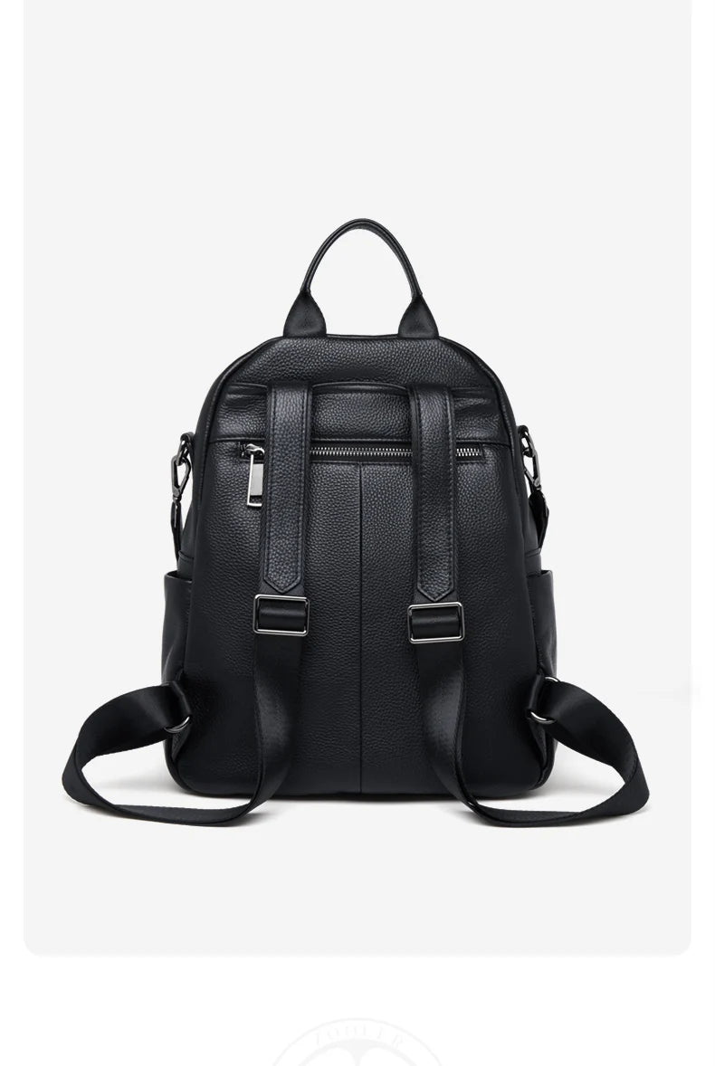Women's Waterproof Leather Work Backpack