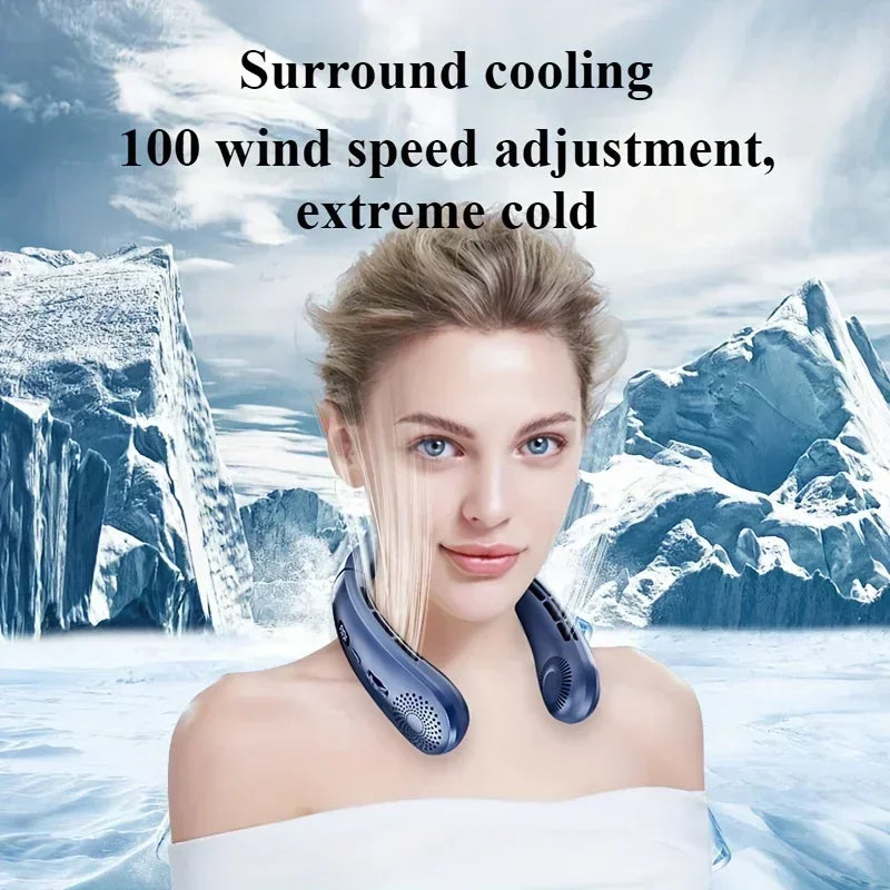 Northbound Wearable Neck Fan — Hands-Free 5-Speed Portable Cooling Fan