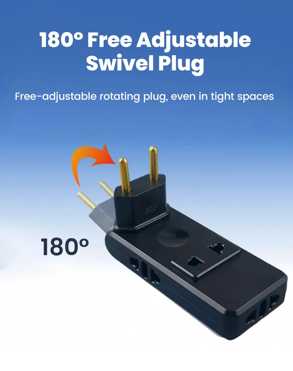 Northbound Universal Travel Adapter — 4-in-1 EU/US/UK/AU Power Plug