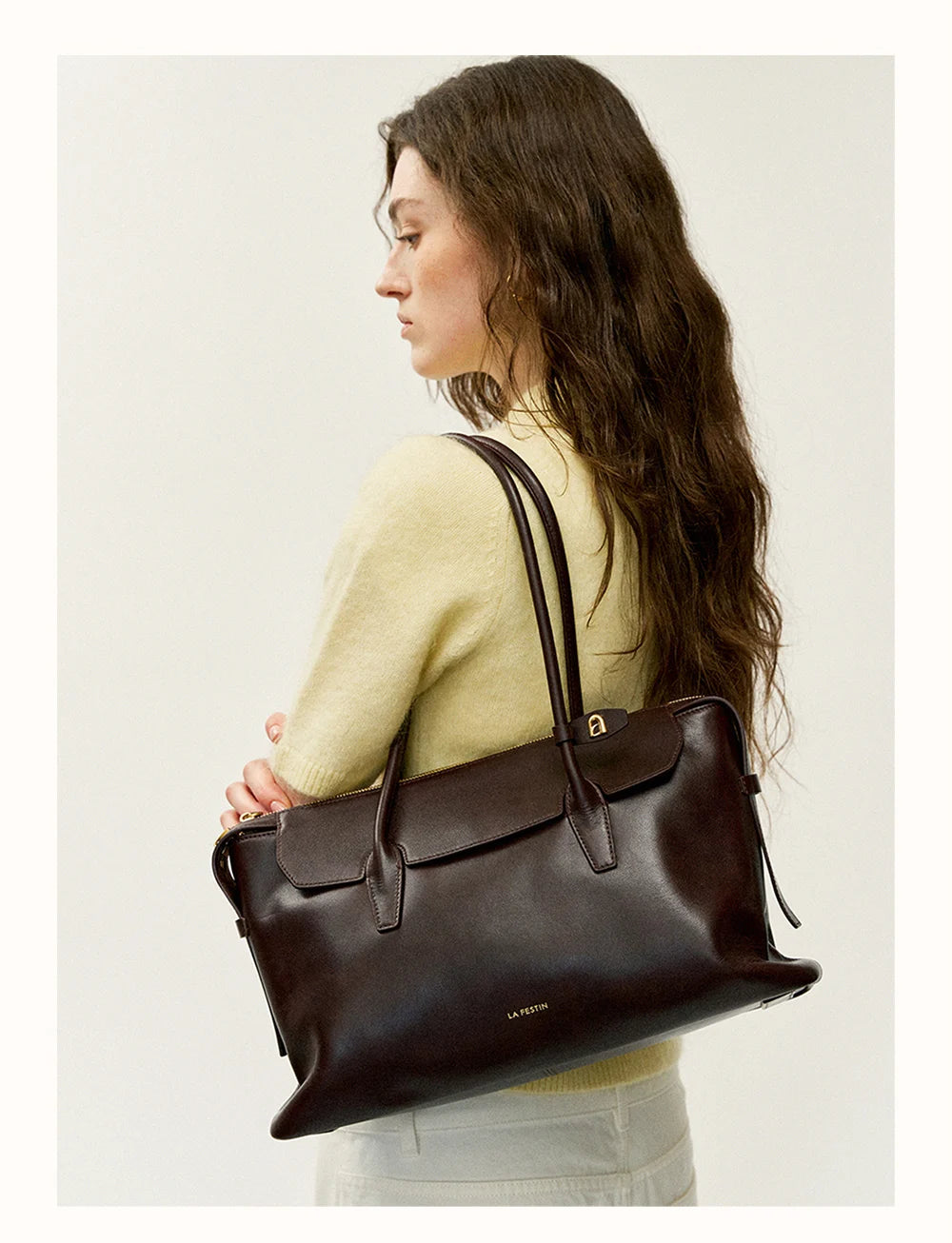 Northbound Leather Tote Bag