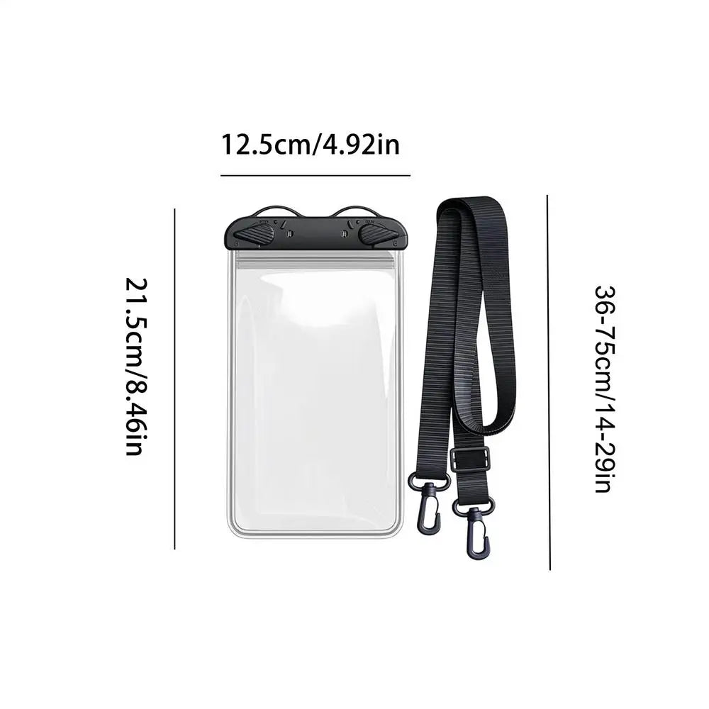 Waterproof Phone Pouch with Lanyard