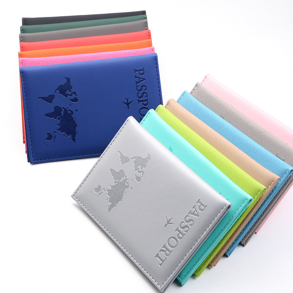 Passport Book Holder for Men & Women – Travel Wallet & Cover Case