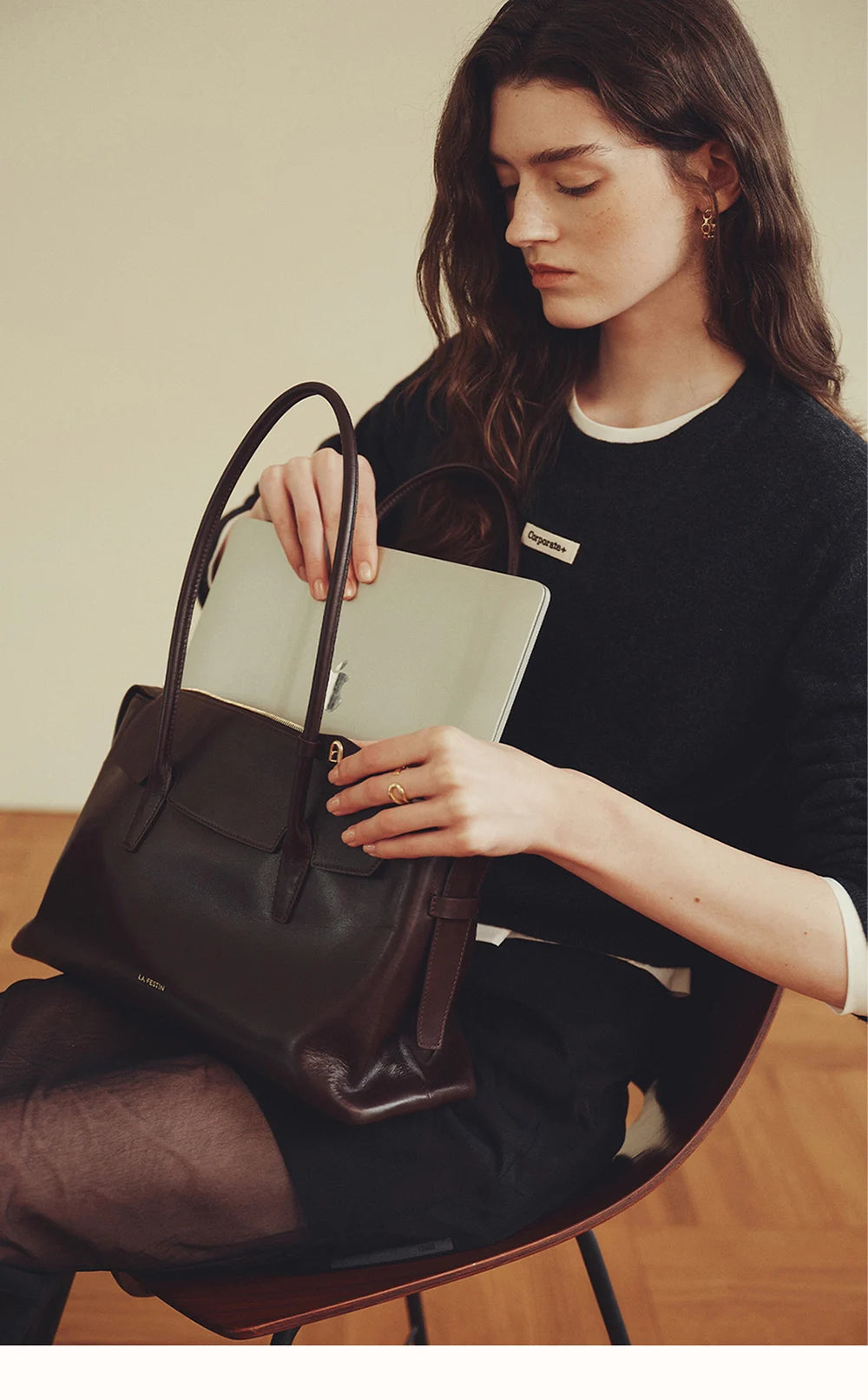 Northbound Leather Tote Bag