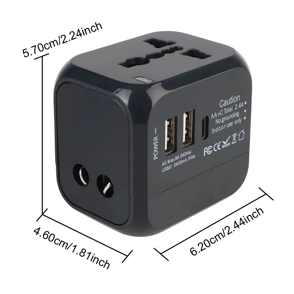 All-in-One Universal Travel Charger Adapter