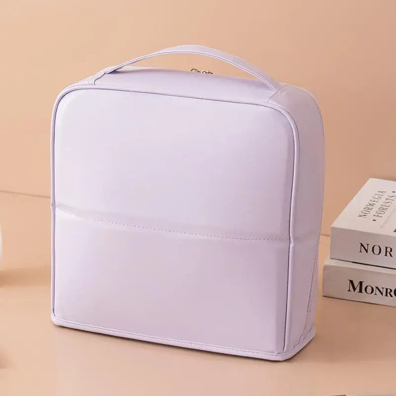 Upright Waterproof Cosmetic Organiser with Mirror