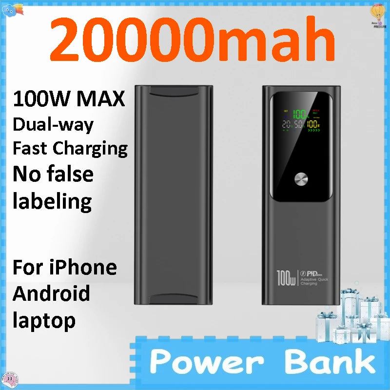 Northbound 20,000mAh Power Bank — 100W PD Fast Charge
