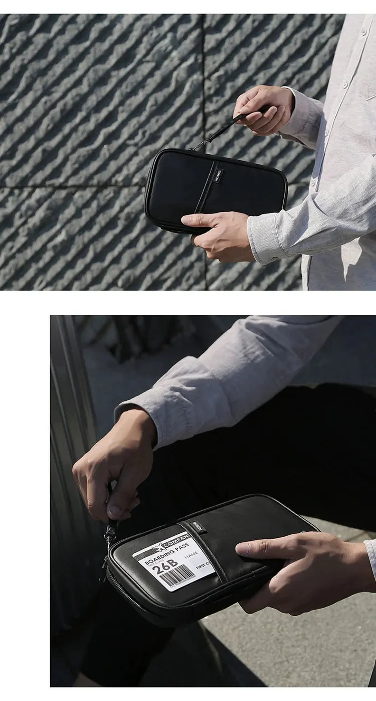 RFID Travel Passport Holder — Waterproof Document Wallet