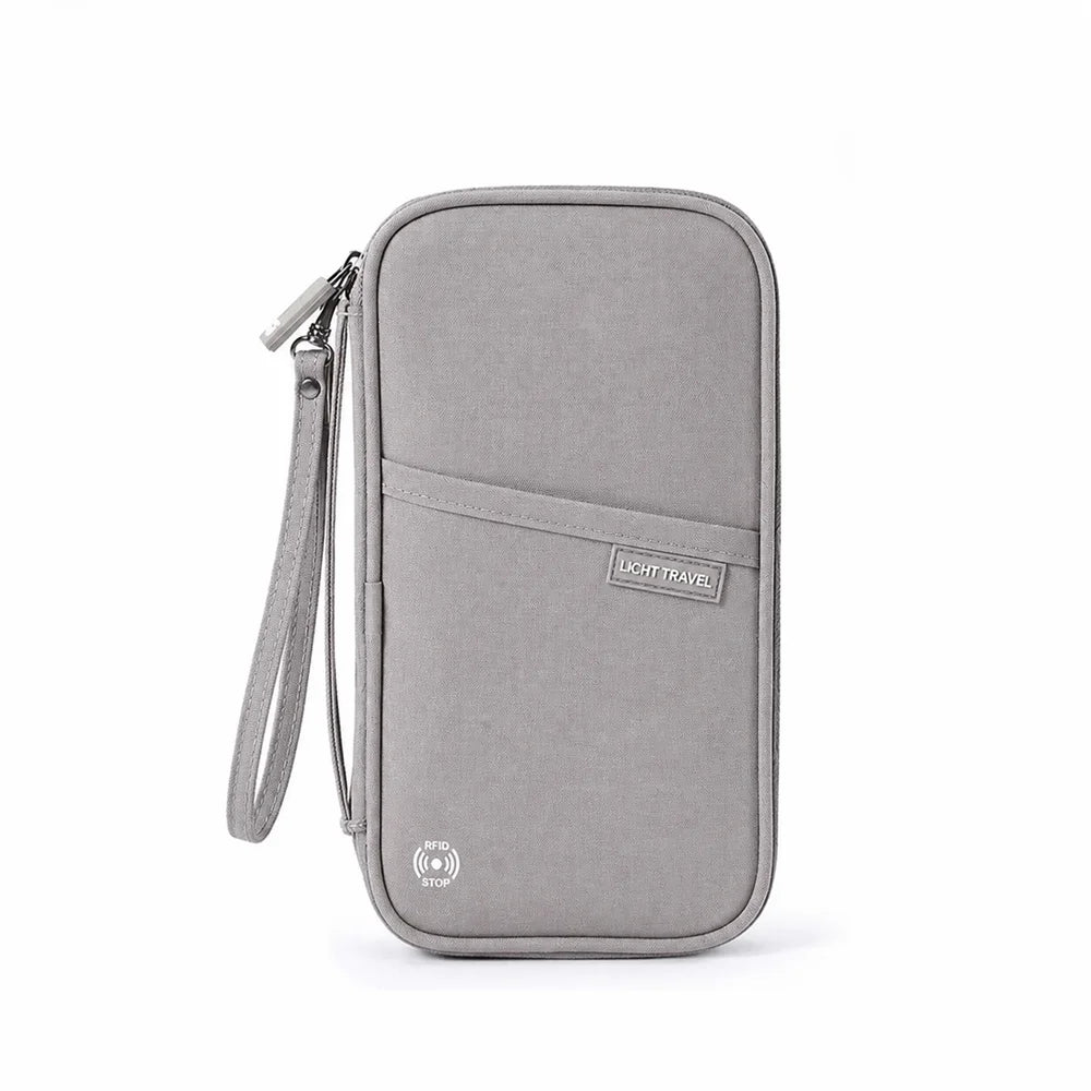 Family Travel Document Wallet – Waterproof Passport & Card Organiser