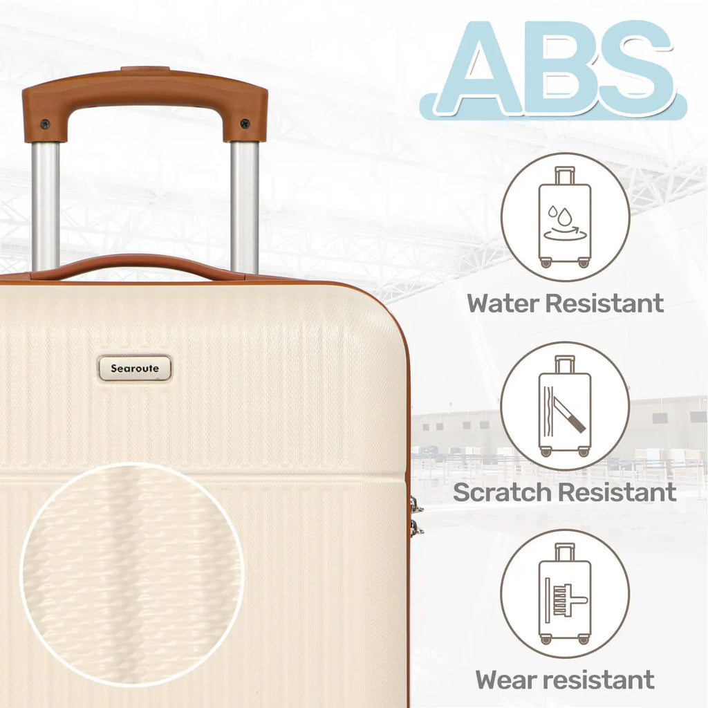 Northbound 3-Piece Hard Shell Luggage Set — 21", 24" & 28" Suitcases