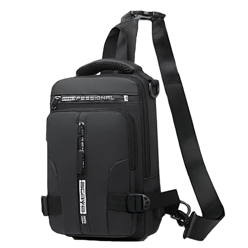 Lightweight Crossbody Sling Bag — Large Capacity Casual Shoulder Bag