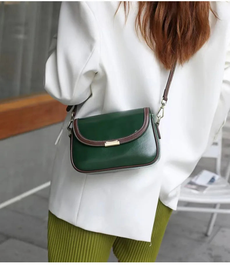 Women's Small Leather Crossbody Bag