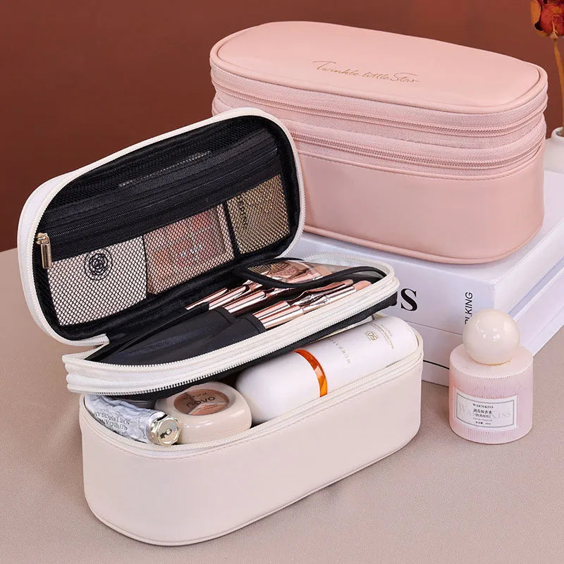 Double-Layer Waterproof Cosmetic Organiser