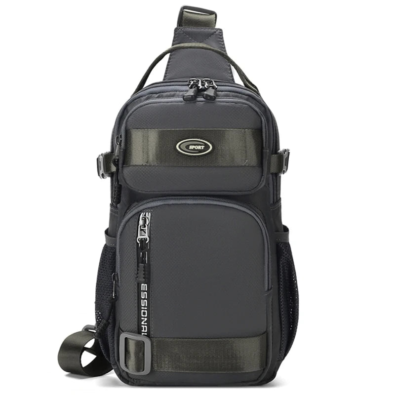 Lightweight Crossbody Sling Bag — Large Capacity Casual Shoulder Bag