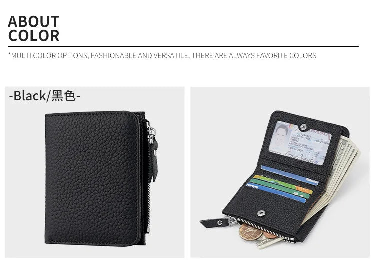 Women's RFID Leather Bifold Wallet
