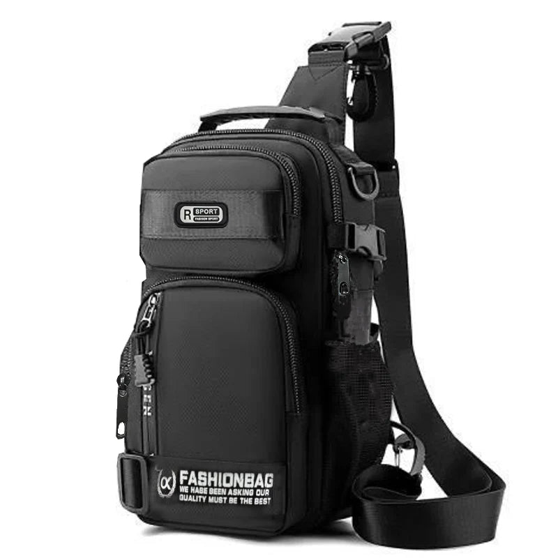 Lightweight Crossbody Sling Bag — Large Capacity Casual Shoulder Bag