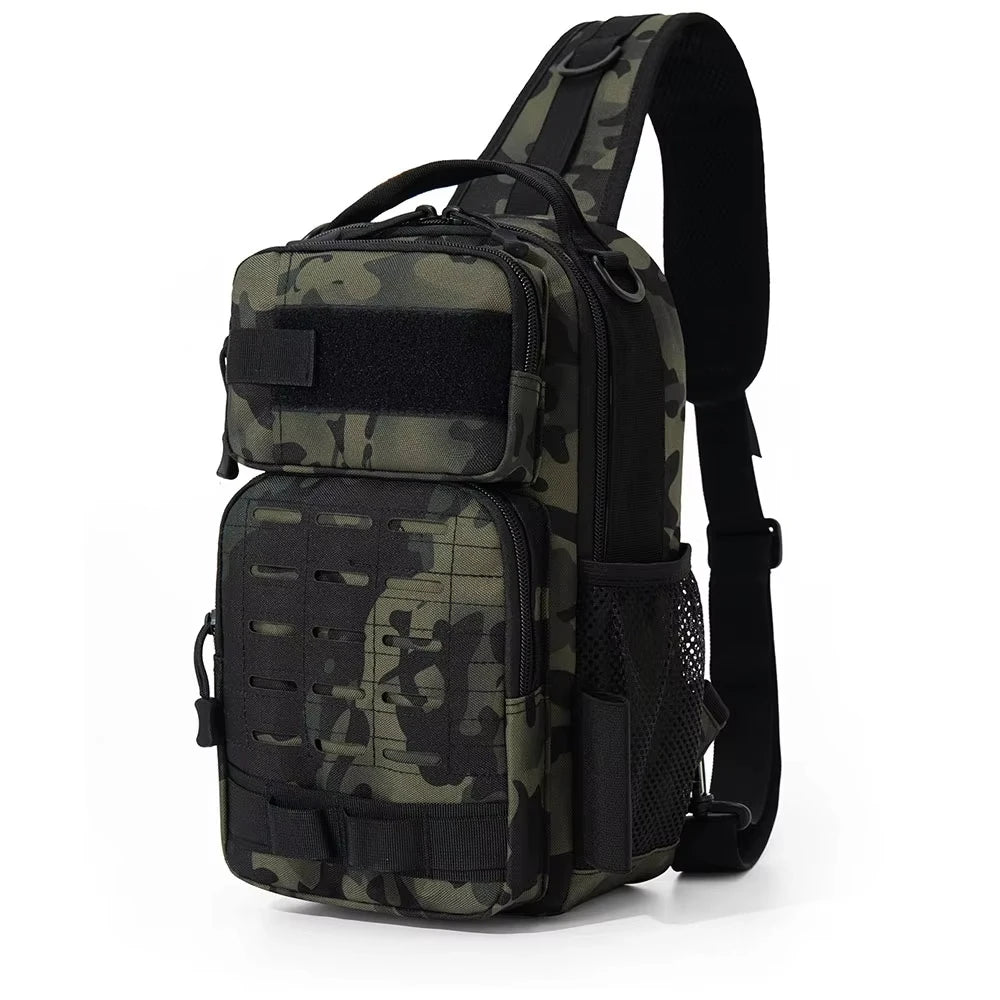Northbound Tactical Chest Bag — MOLLE Crossbody Pack for Travel & Outdoors