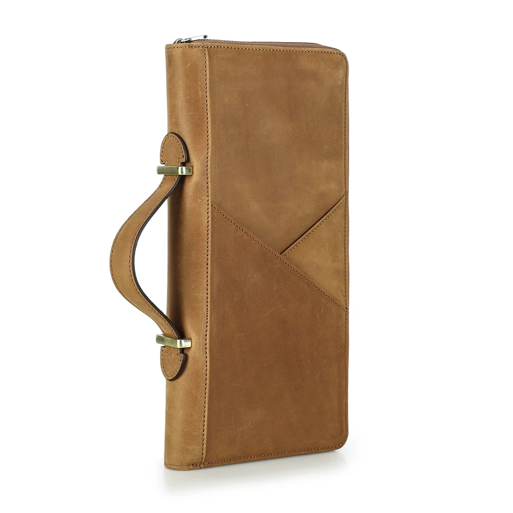 Family Travel Passport Holder – RFID Anti-Theft Document Organiser