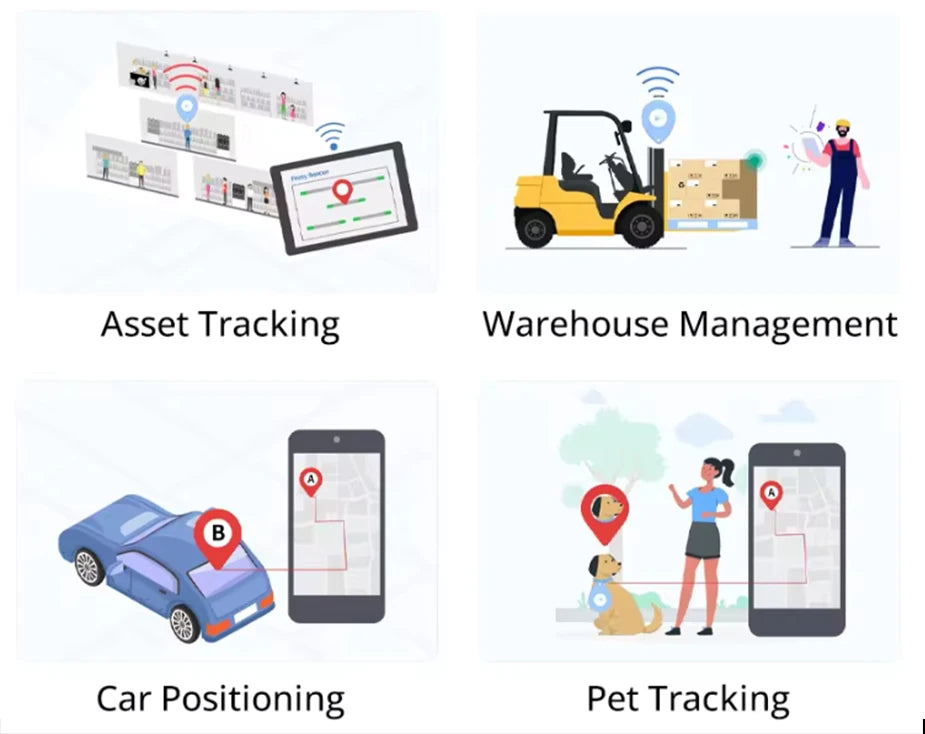 Waterproof Bluetooth Tracker — IP67 Smart Tag for Luggage & Keys