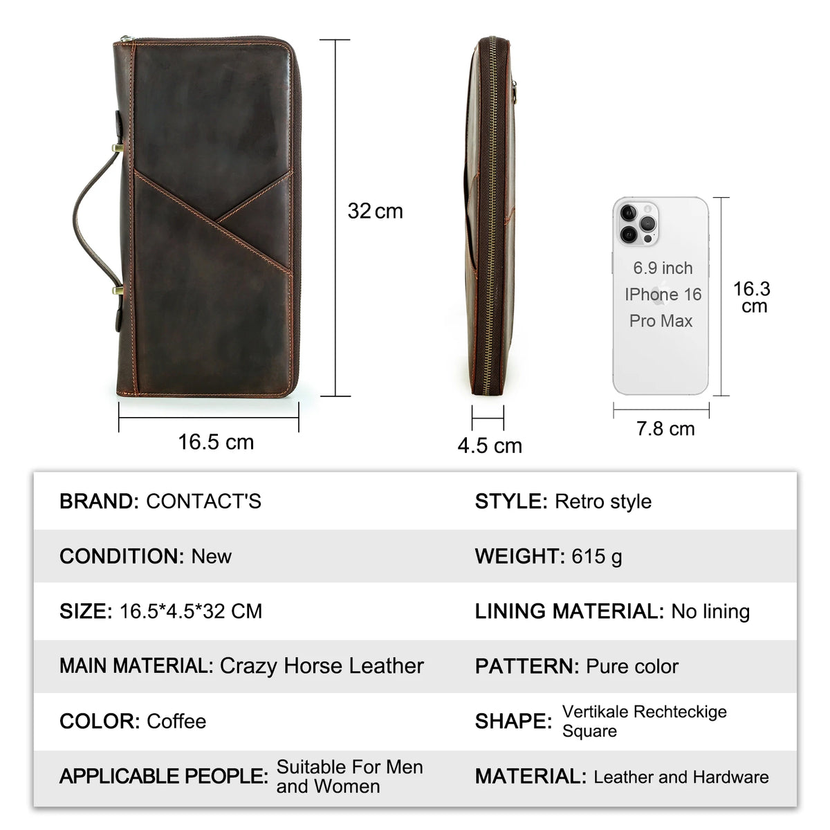 Family Travel Passport Holder – RFID Anti-Theft Document Organiser