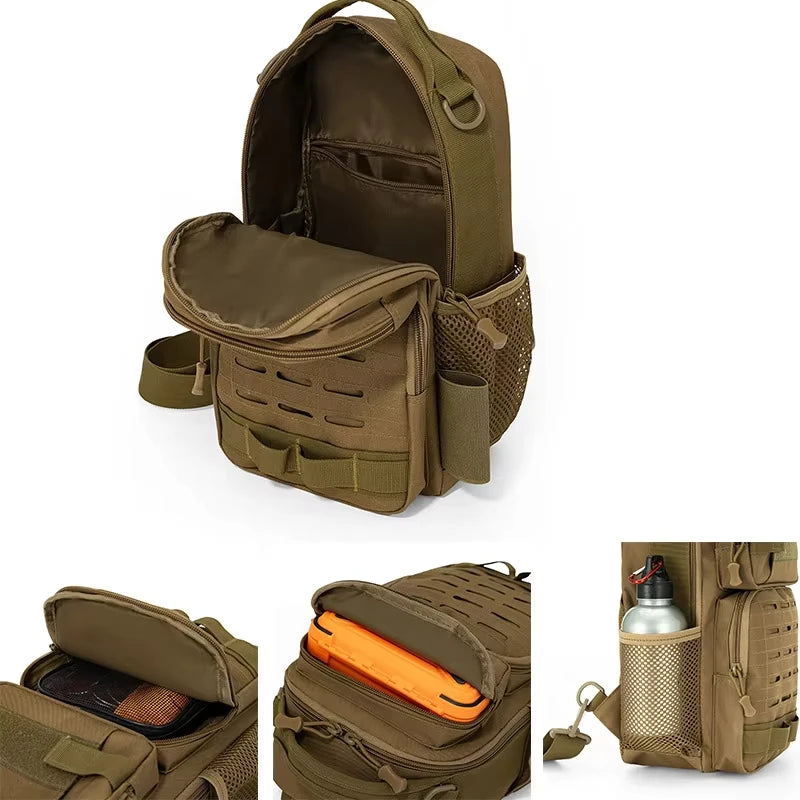 Northbound Tactical Chest Bag — MOLLE Crossbody Pack for Travel & Outdoors