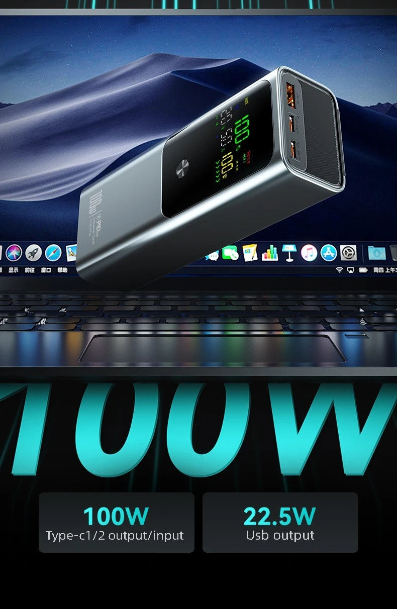 Northbound 20,000mAh Power Bank — 100W PD Fast Charge