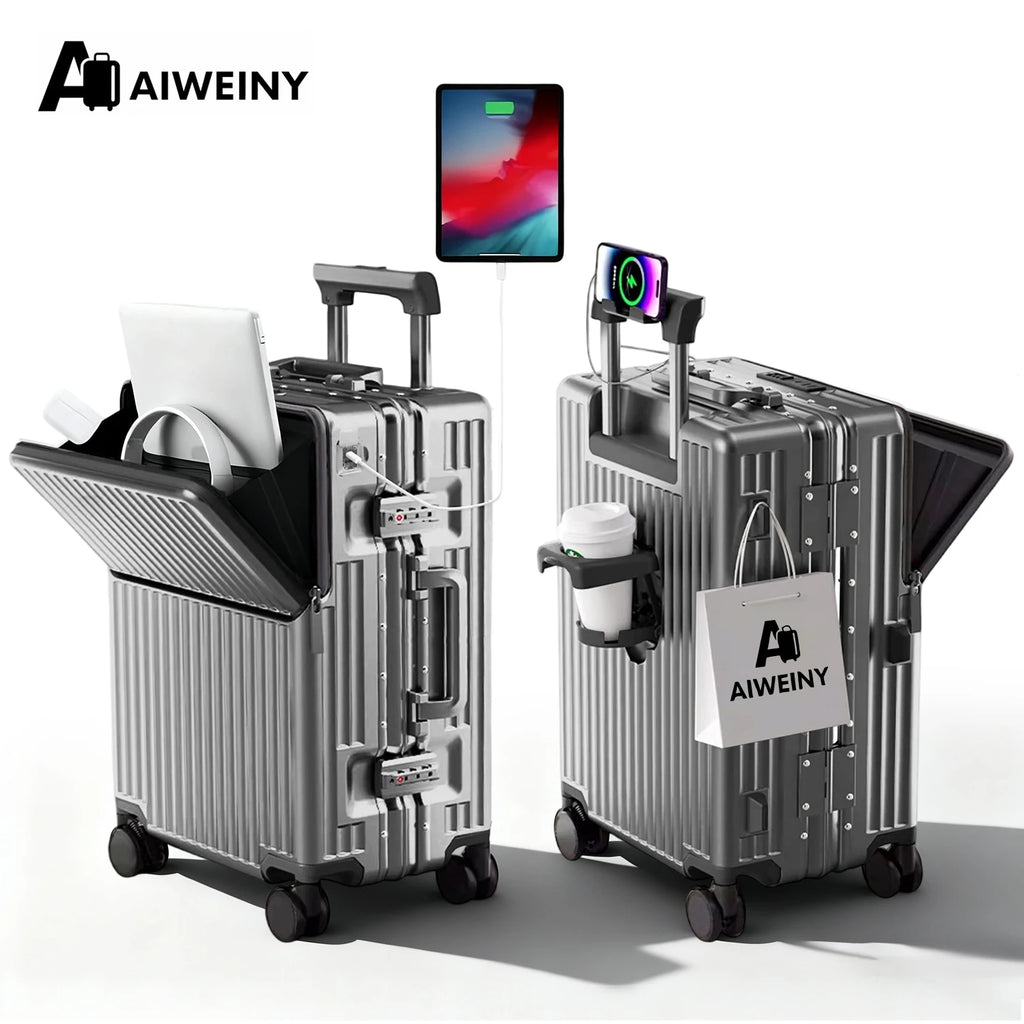Northbound Hard Shell Suitcase — Lightweight Aluminium Frame Travel Case