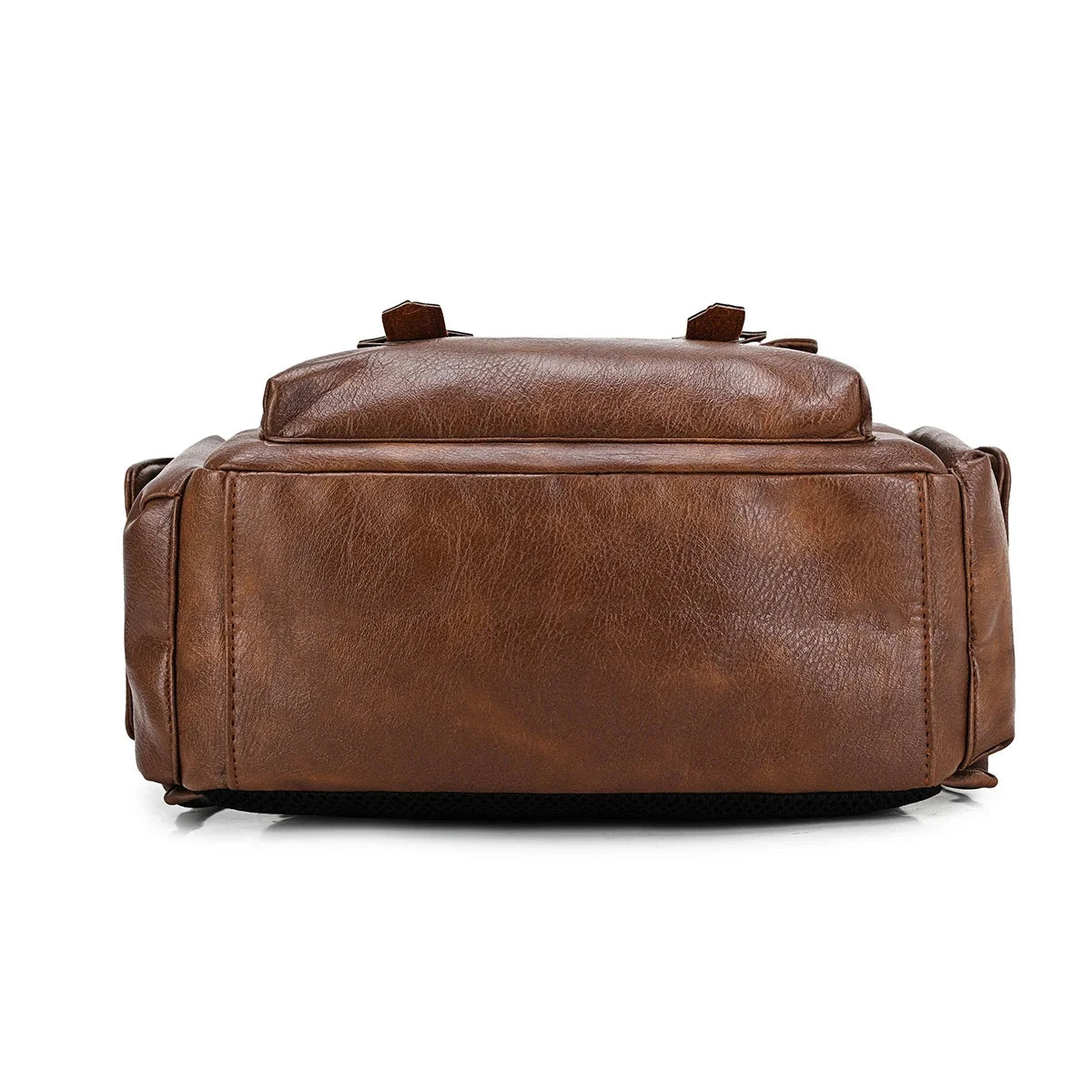 Crazy Horse Leather Backpack — Large Capacity Vintage Rucksack