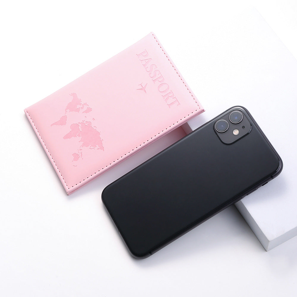 Passport Book Holder for Men & Women – Travel Wallet & Cover Case