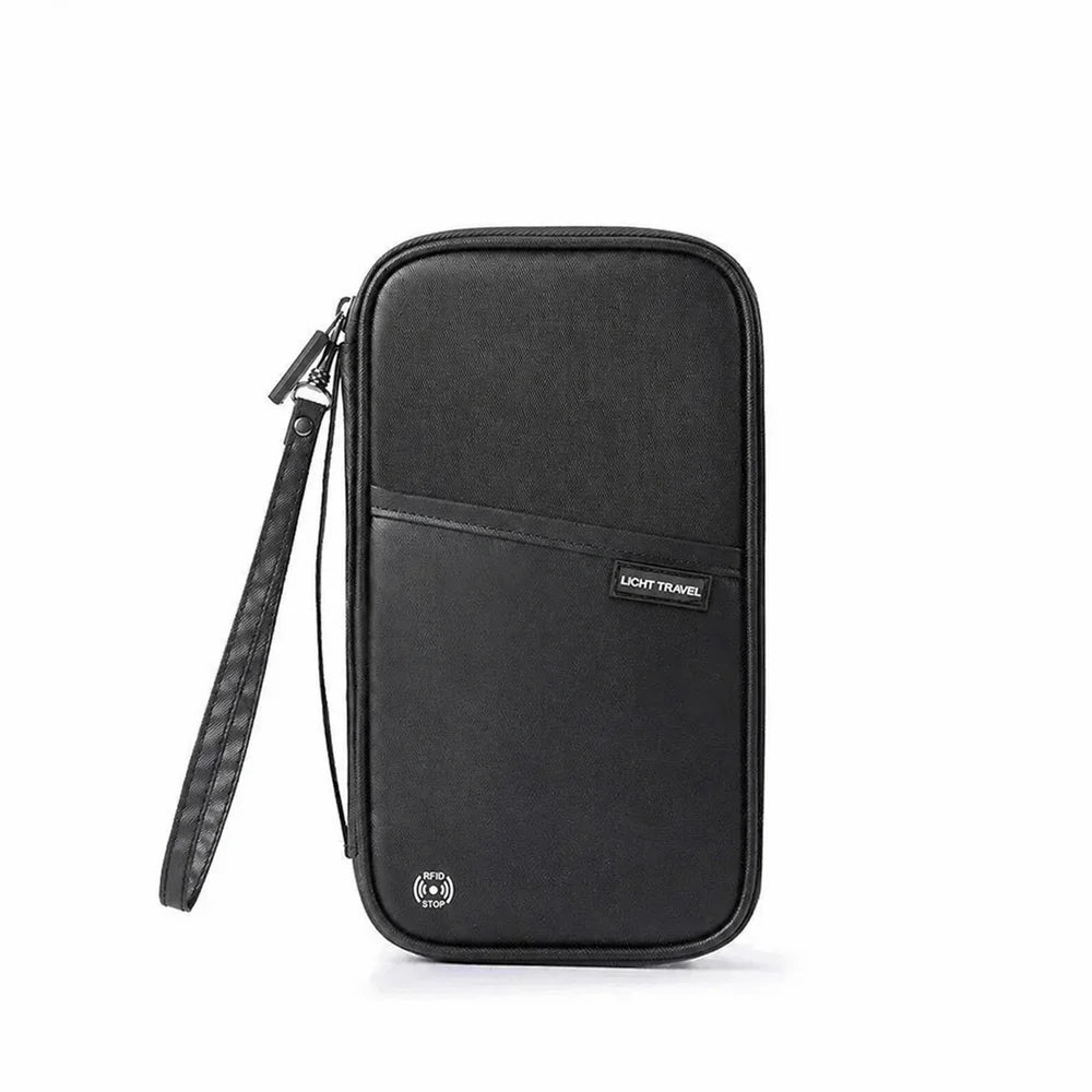 Family Travel Document Wallet – Waterproof Passport & Card Organiser