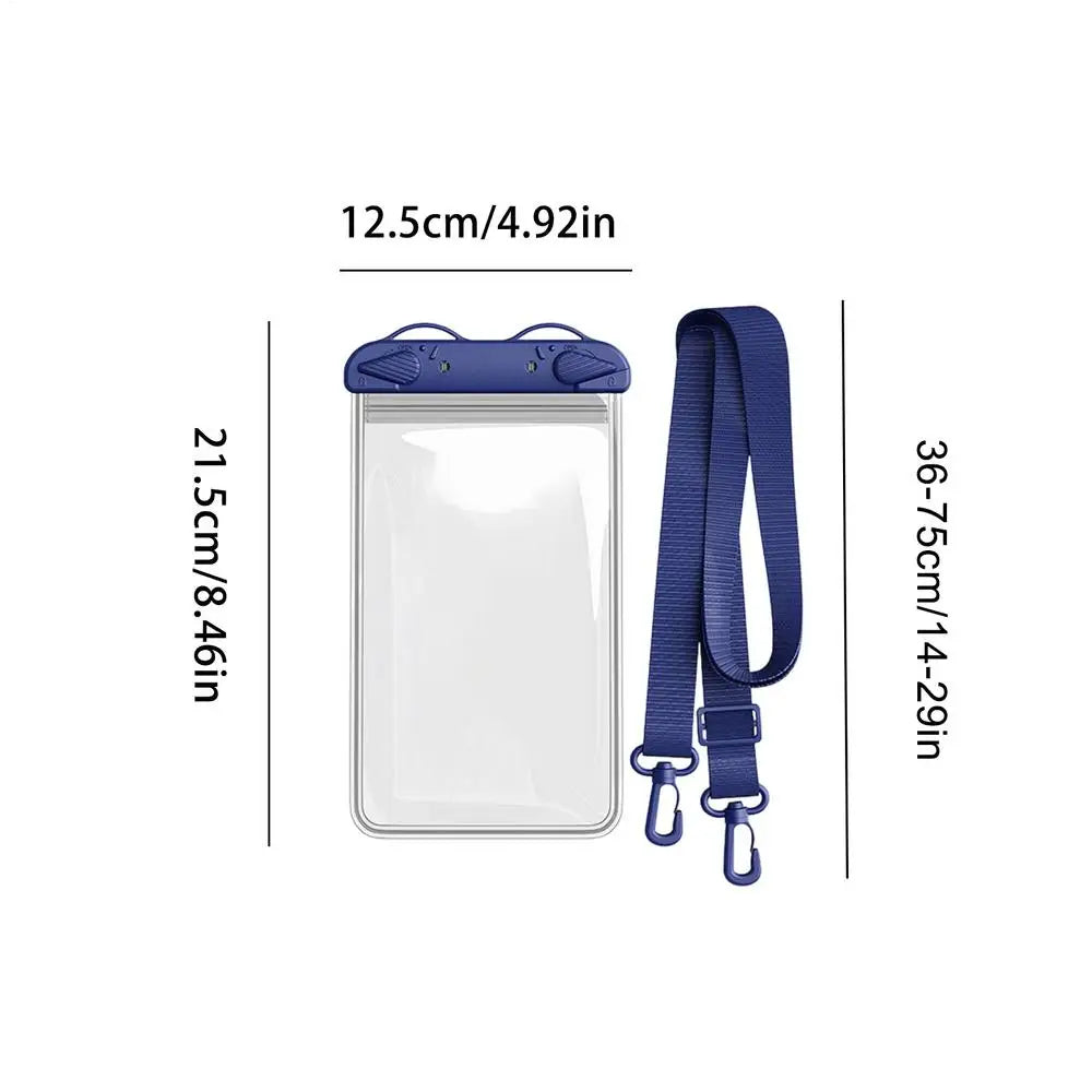 Waterproof Phone Pouch with Lanyard