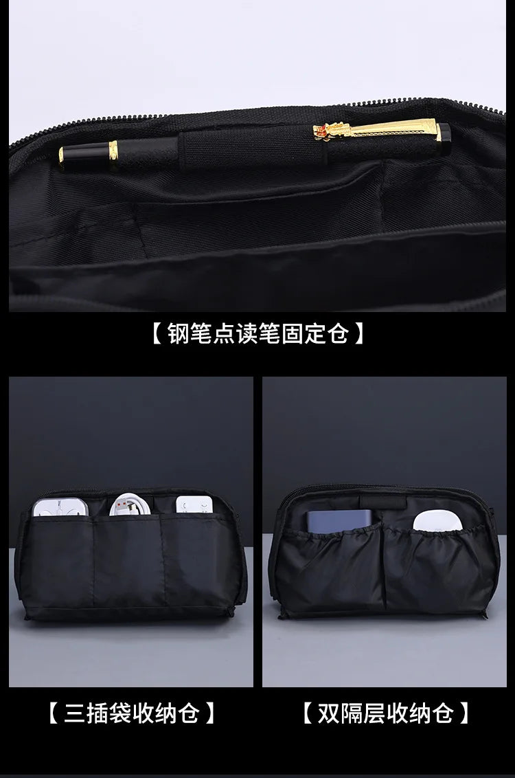Northbound Tech Pouch — Large Leather Cable Organiser Bag