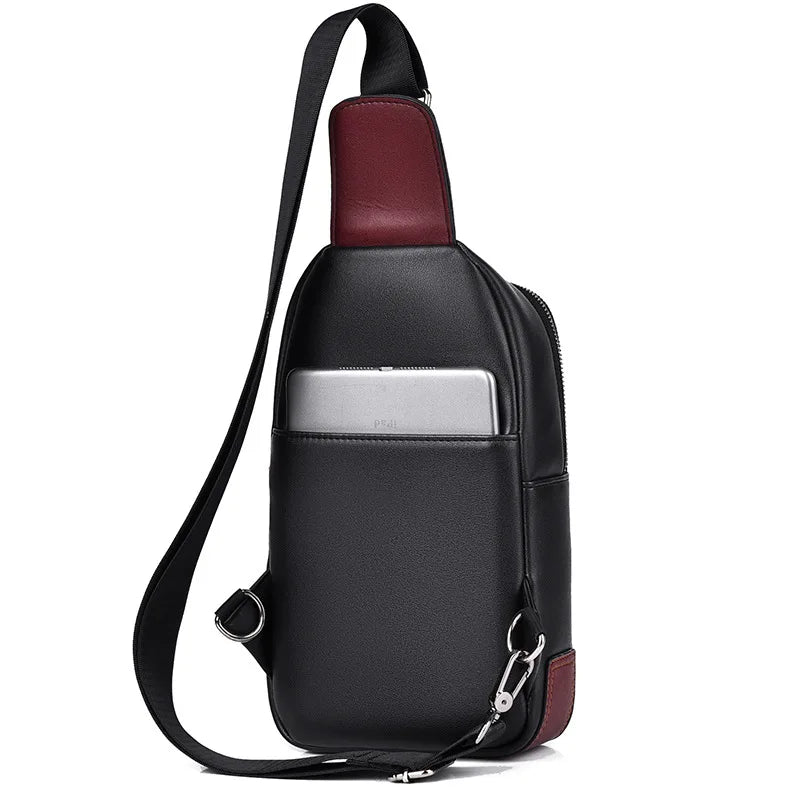 Northbound Waterproof Messenger Bag — PU Leather Laptop & Travel Bag