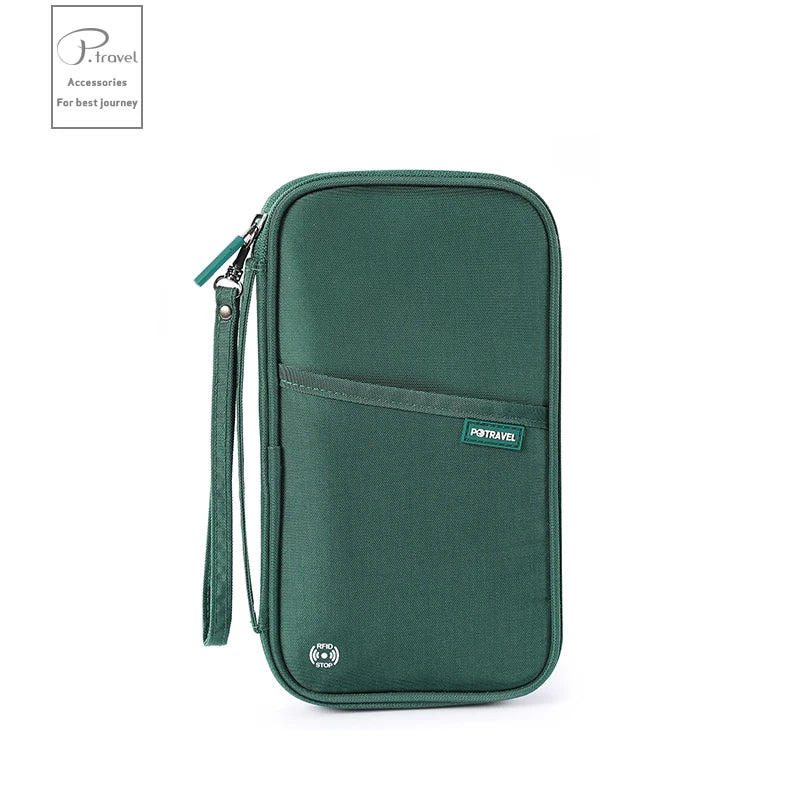 RFID Travel Passport Holder — Waterproof Document Wallet