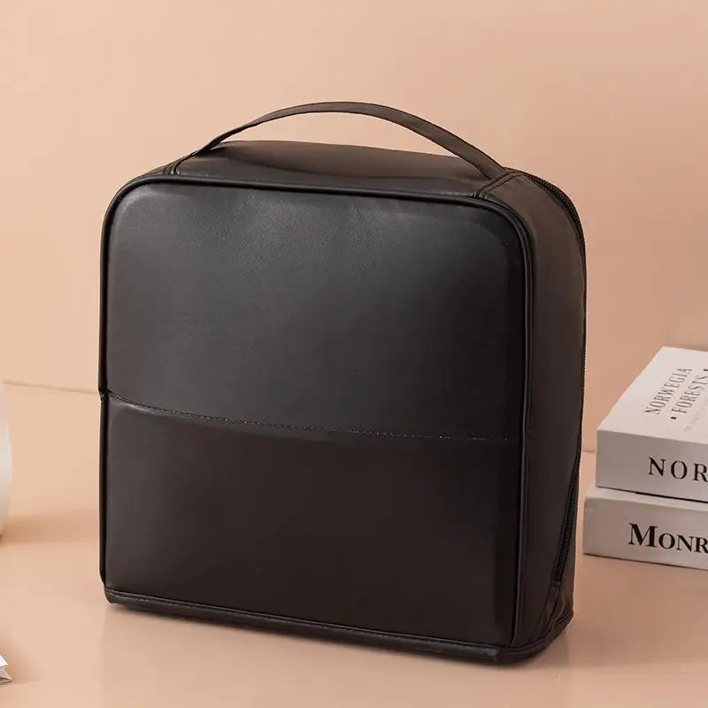Upright Waterproof Cosmetic Organiser with Mirror