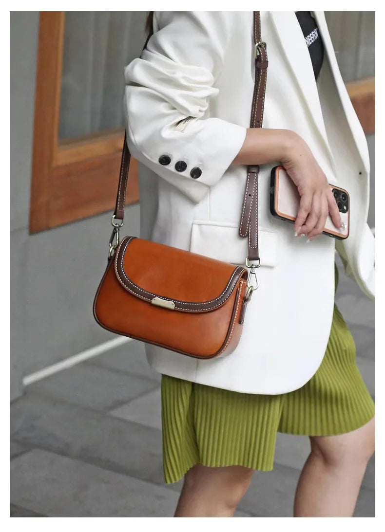 Women's Small Leather Crossbody Bag