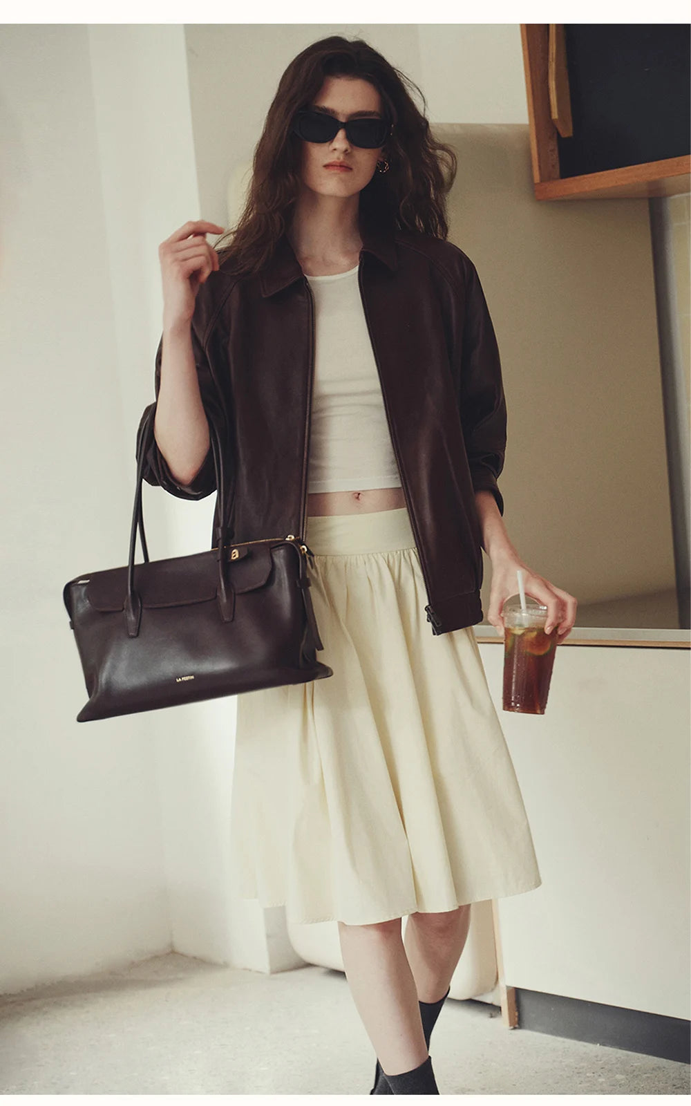 Northbound Leather Tote Bag