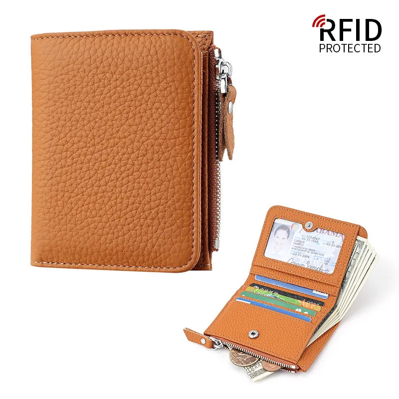 Women's RFID Leather Bifold Wallet