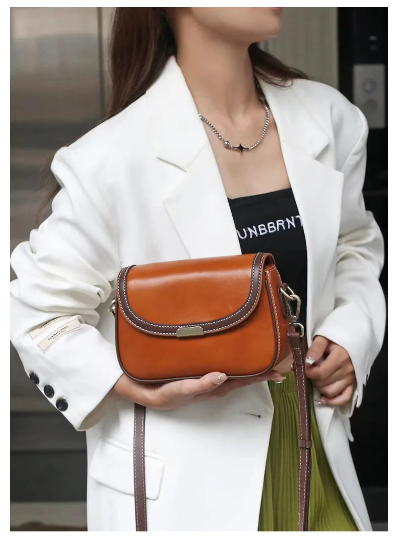 Women's Small Leather Crossbody Bag