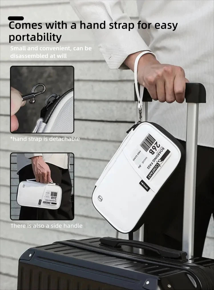 RFID Travel Passport Holder — Waterproof Document Wallet