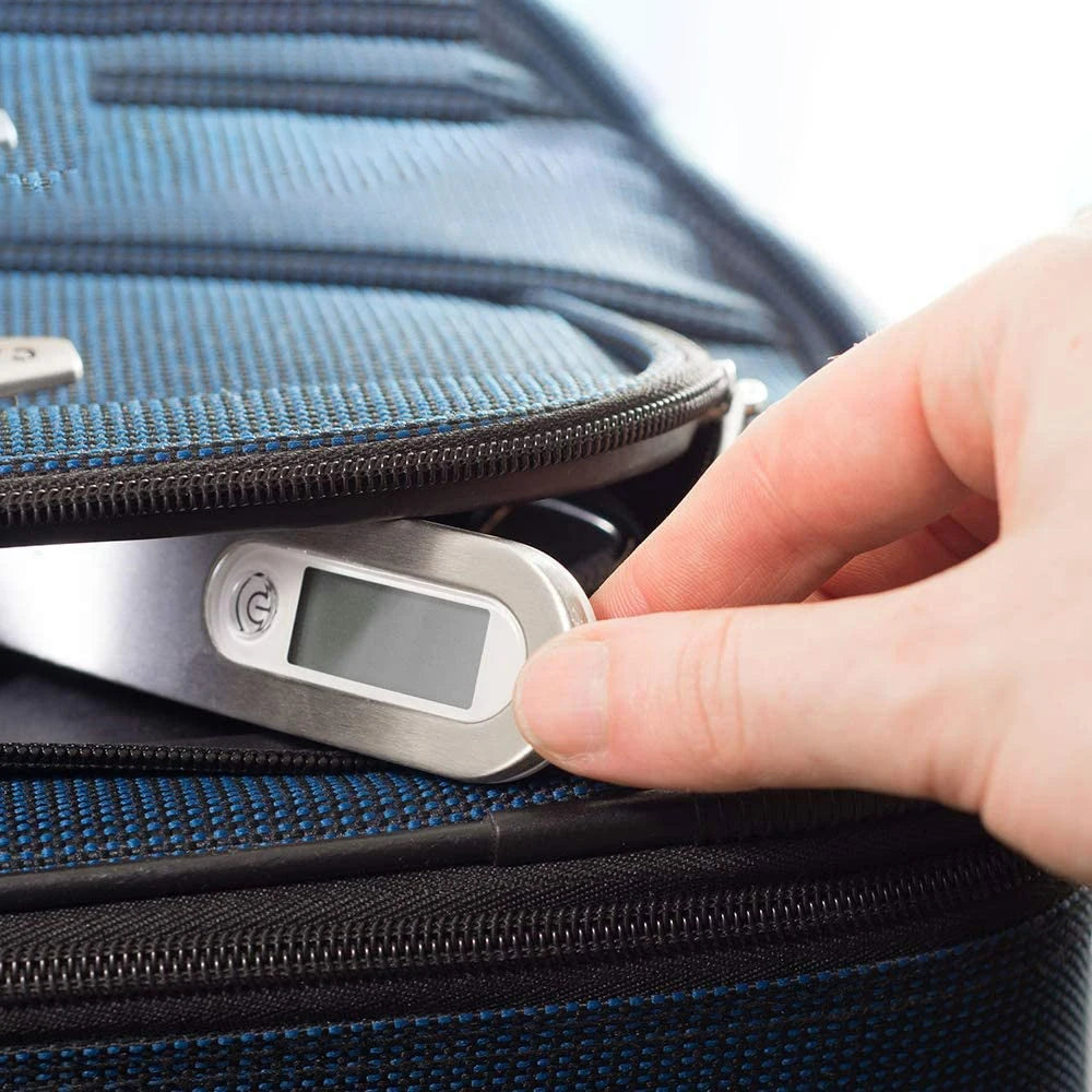 LCD Digital Luggage Scale 50kg — Precision Hook Hanging Weigher