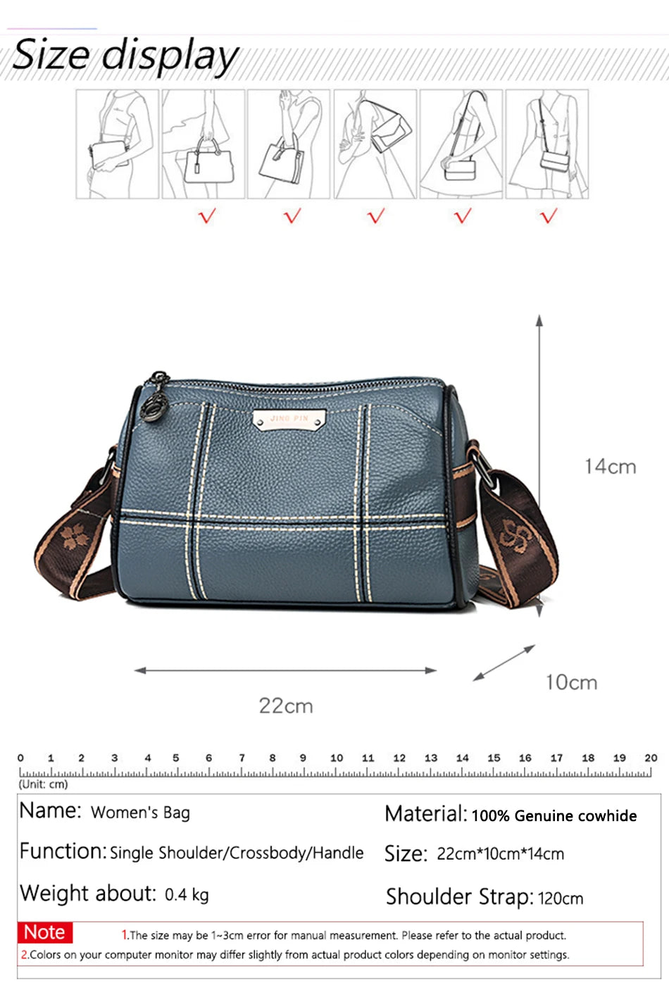 Women's Leather Shoulder Bag